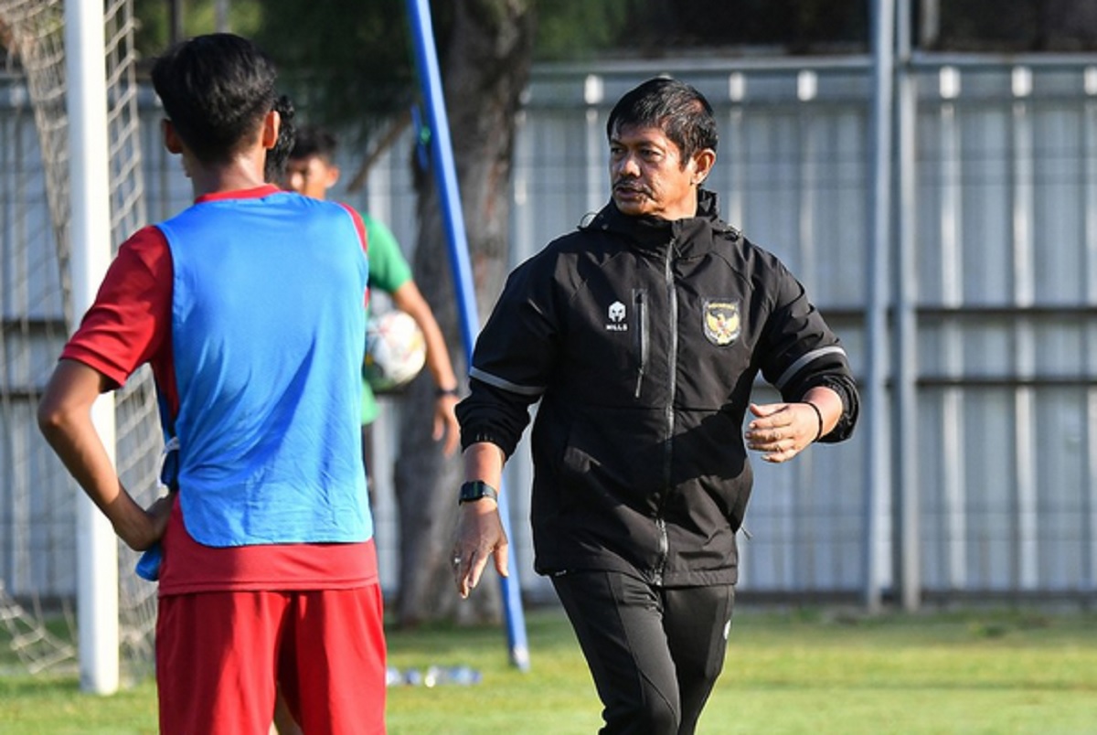 Pelatih timnas Indonesia U-22 Indra Sjafri