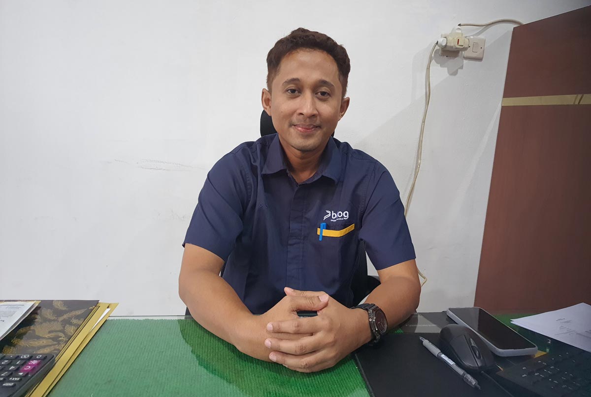 Asisten Manager Supply Chain dan Pelayanan Publik Perum Bulog Kotim Agung Sudarmanto.