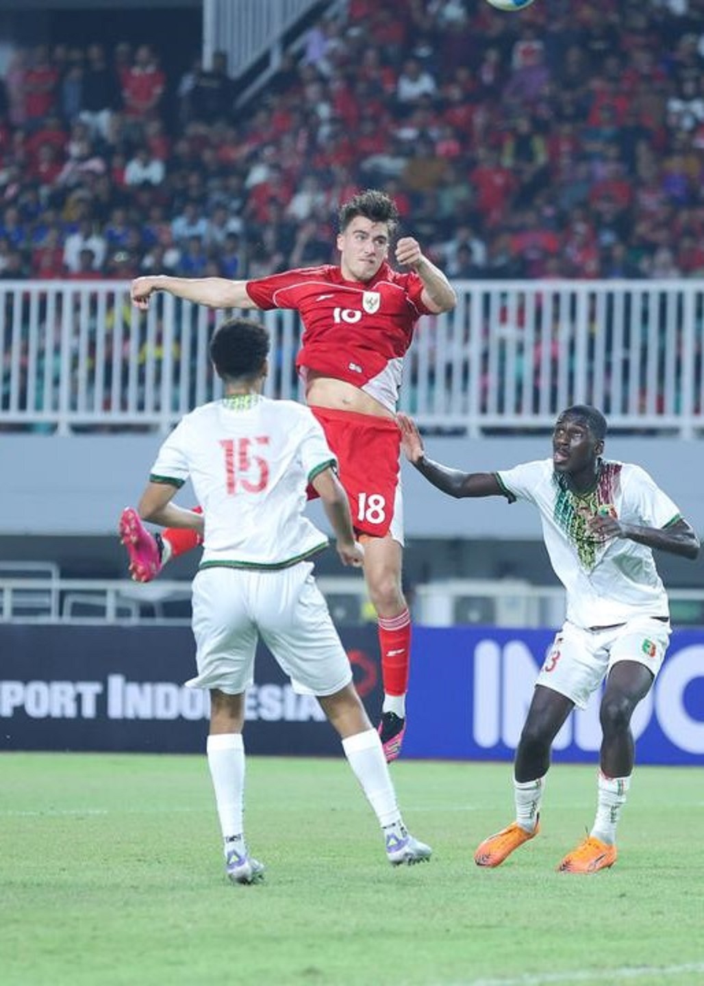 Pertemuan timnas Indonesia U-23 vs Timnas Mali U-23 pada 15 November 2025