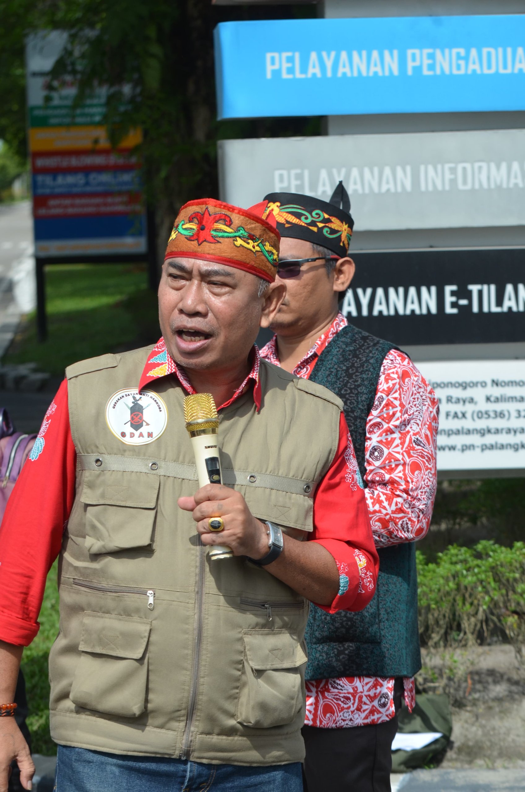 Ketua Umum GDAN, Sadagori Henoch Binti