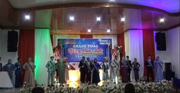 LOMBA: Pelaksanaan pemilihan Ujang dan Aluh tahun sebelumnya di Sukamara. FOTO: DOK/RADAR SAMPIT