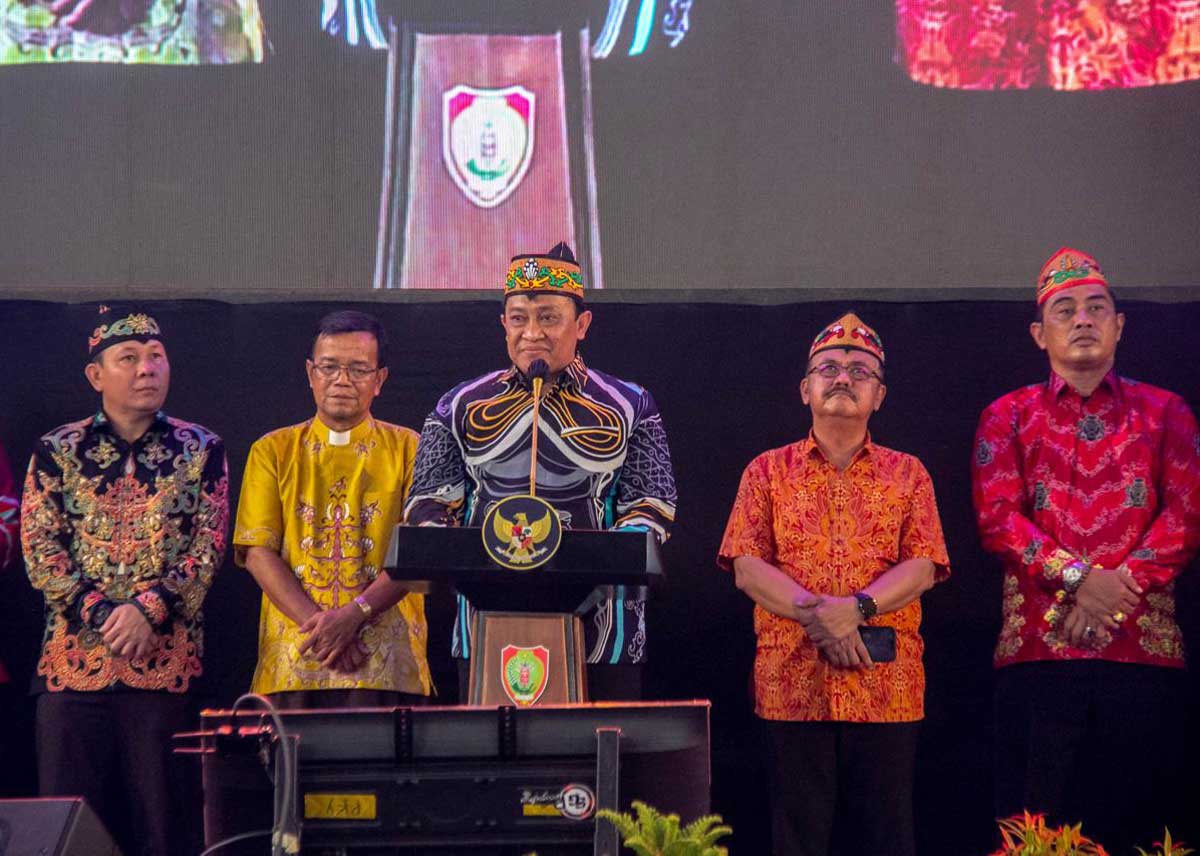 PENUTUPAN: Pelaksanaan Pesparani Katolik I Tingkat Provinsi Kalimantan Tengah resmi berakhir setelah berlangsung sejak Jumat (21/11/2025).