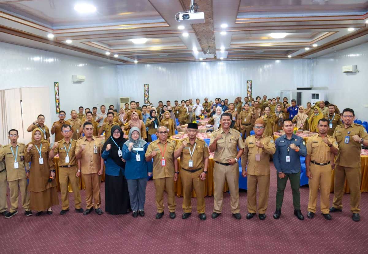 WORKSHOP: Pelaksanaan Workshop Pembinaan Penyelenggaraan Statistik Sektoral Produsen Data Perangkat Daerah Tahun 2025, Senin (24/11/2025).