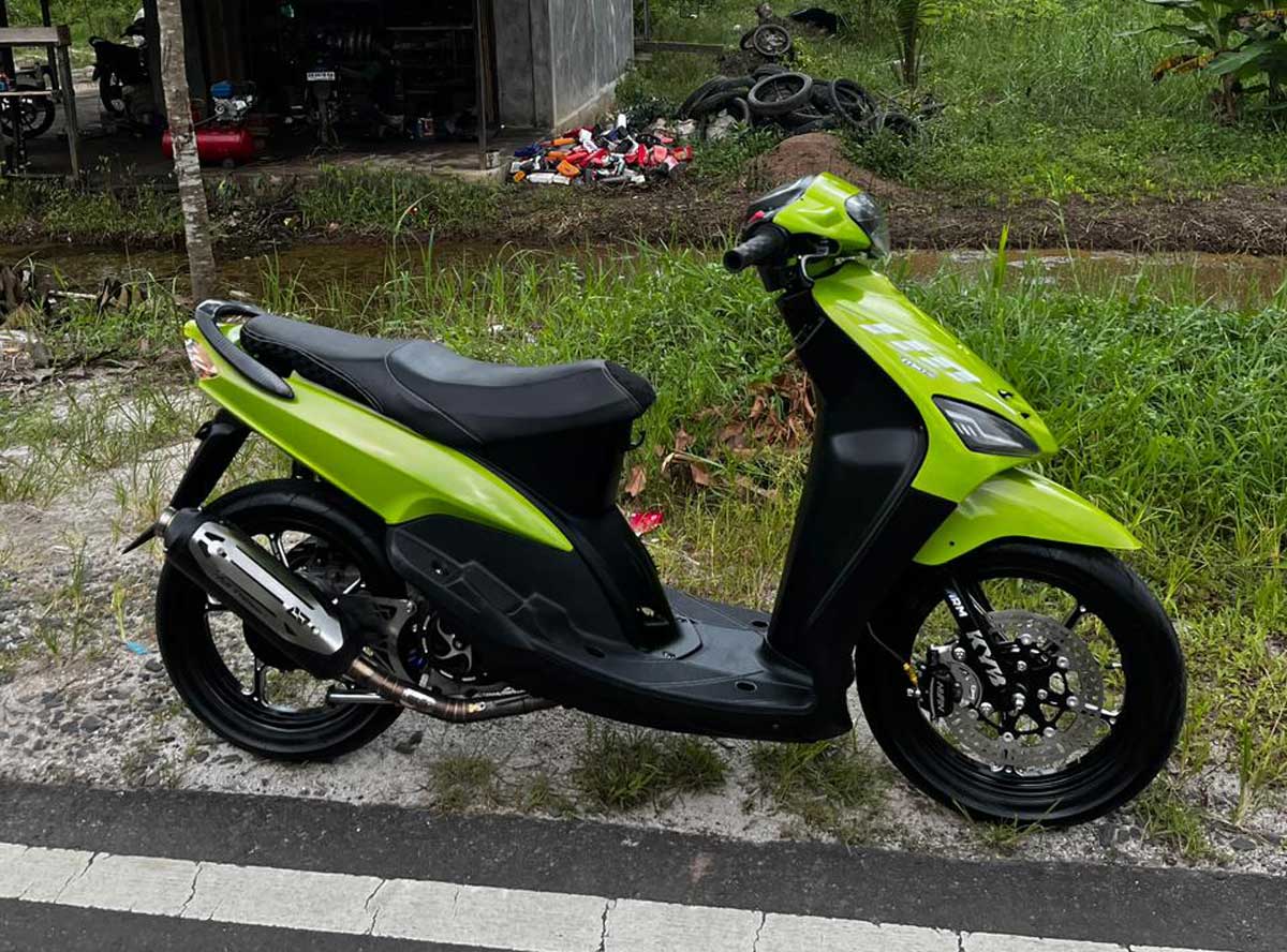 RAIB: Sepeda motor matik yang dilaporkan hilang dicuri di Jalan Samuda Ujung, Kecamatan Teluk Sampit, Jumat (28/11) malam lalu.