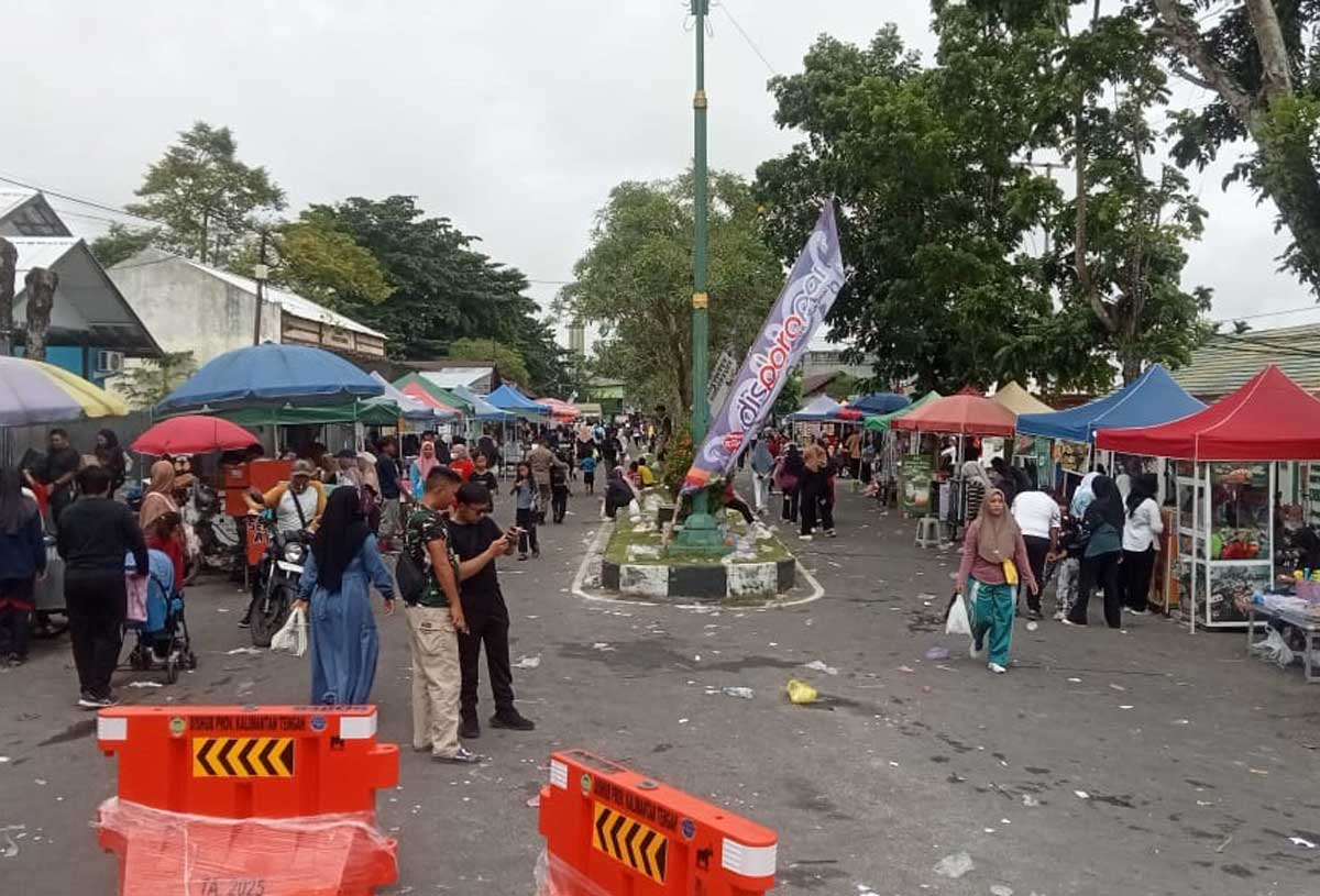 WIRASWASTA: Pemerintah Kabupaten Sukamara terus mendukung keberadaan pelaku UMKM dengan melibatkan dalam acara dan kegiatan.