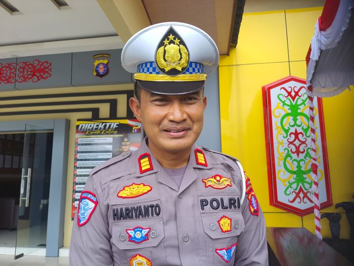 AKP HARIYANTO  KASATLANTAS POLRES KOTIM