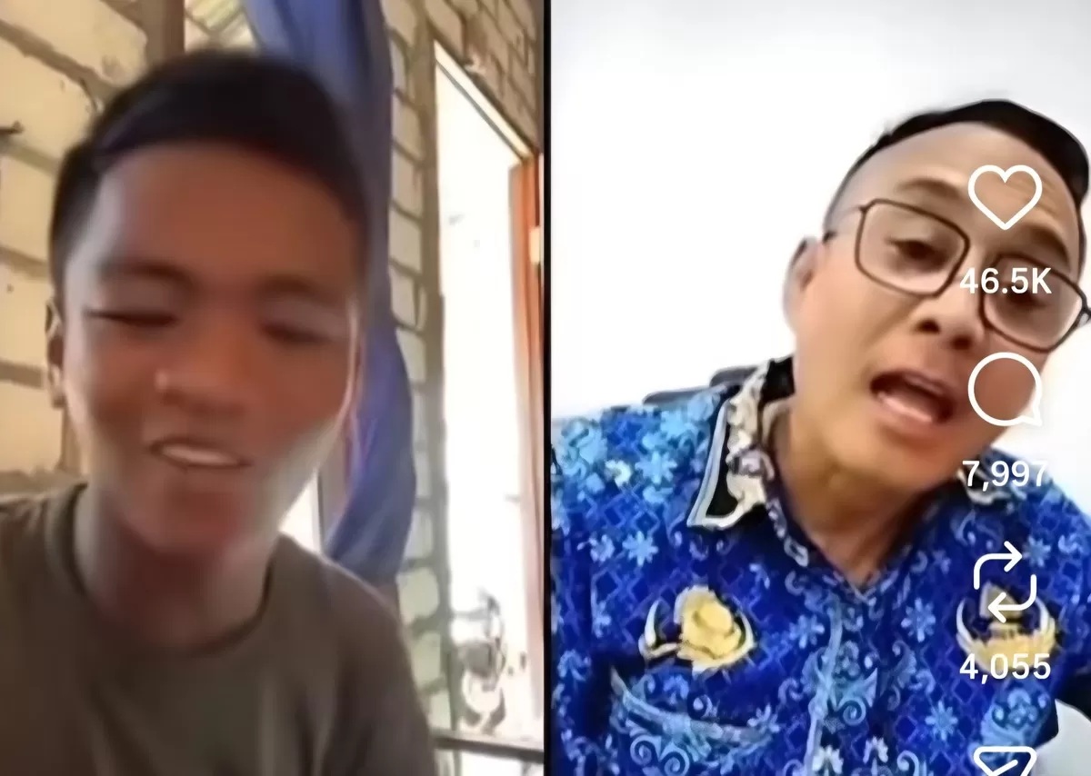 Viral video guru diduga hina penyandang tuna wicara. (Istimewa).