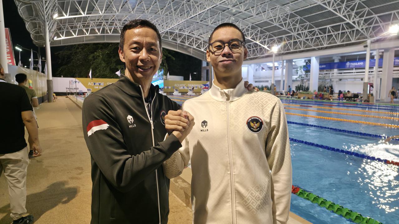 Legenda cabor Renang Indonesia, Richard Sam Bera bersama Donovan Yusuf