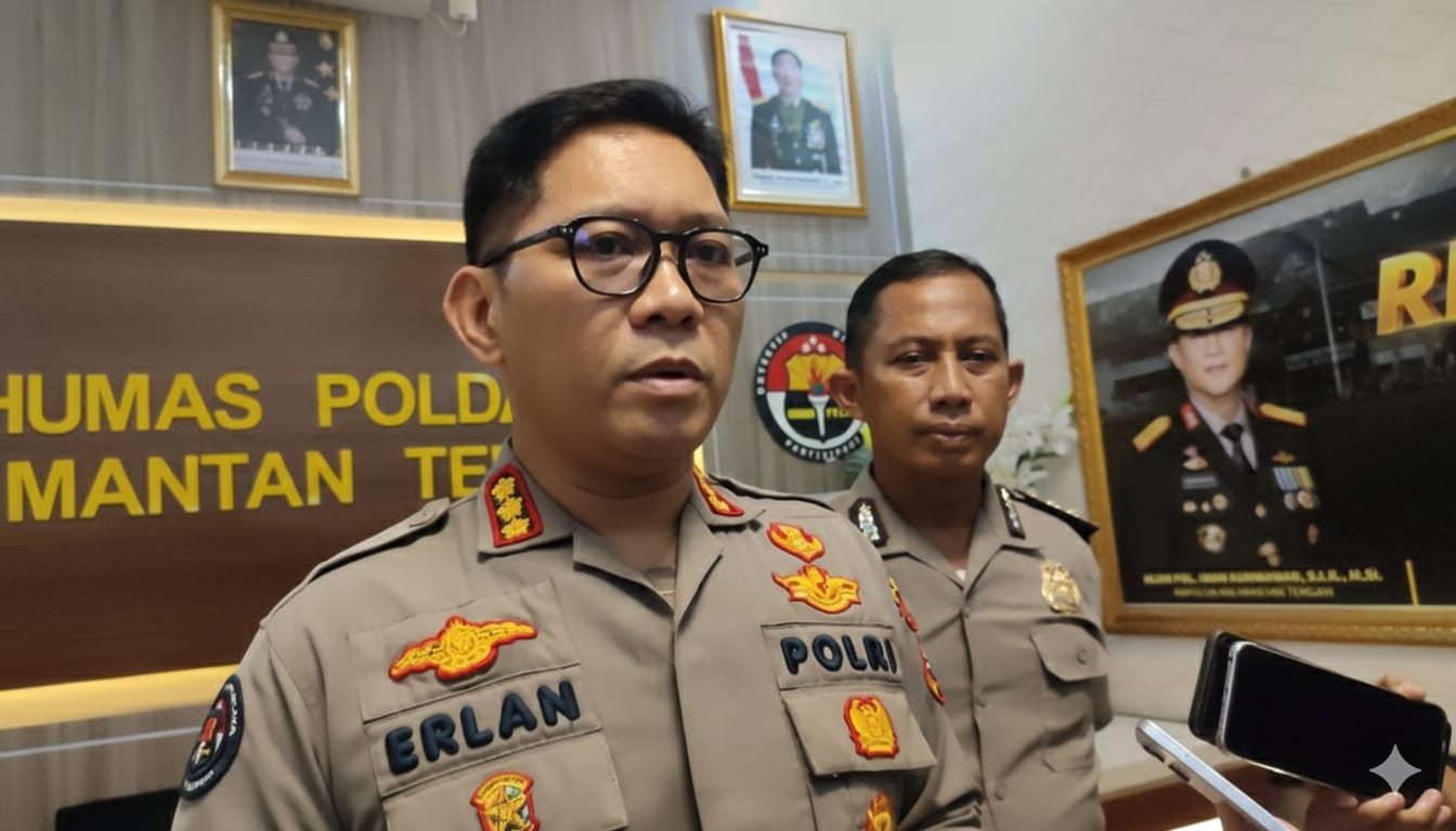Kepala Bidang Hubungan Masyarakat Polda Kalimantan Tengah, Kombes Pol Erlan Munaji
