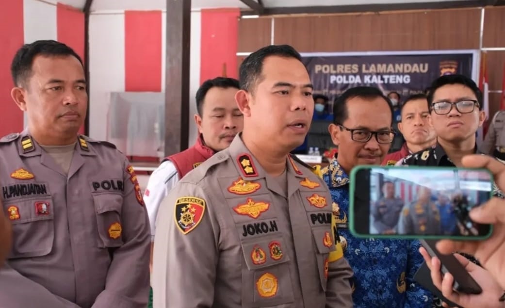 Kapolres Lamandau AKBP Joko Handono