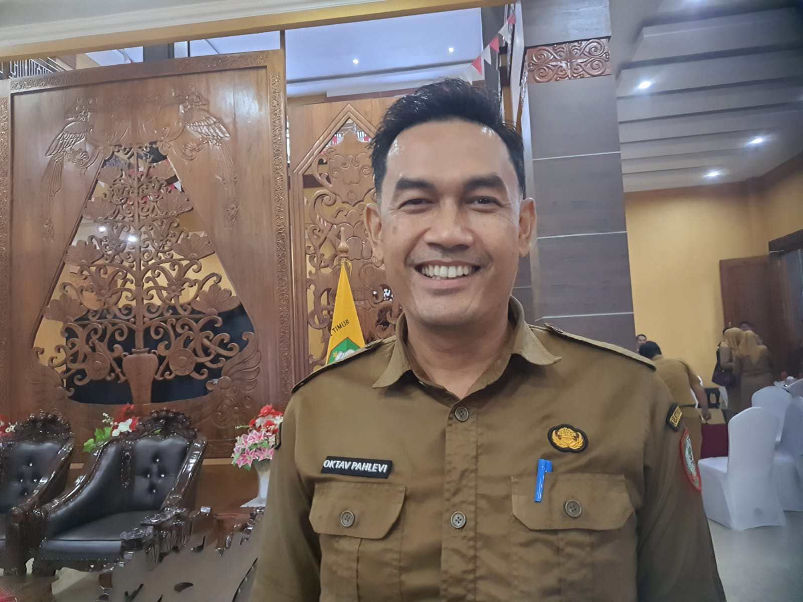 Oktav Pahlevi Plt Asisten I Bidang Pemerintahan dan Kesejahteraan Rakyat Setda Kotim