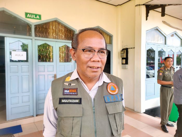 Multazam Kepala Pelaksana BPBD Kotim