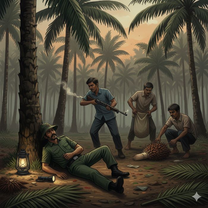 Ilustrasi penembakan/Gemini AI