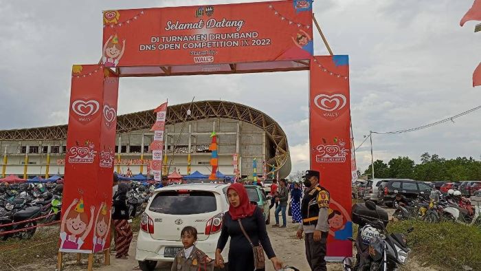 RAWAN KEJAHATAN: Area parker sport center Pangeran Ratu Alamsyah di Jalan Samari, Pangkalan Bun, Kelurahan Madurejo, Kecamatan Arsel, Kobar. FOTO: IST/RADAR SAMPIT