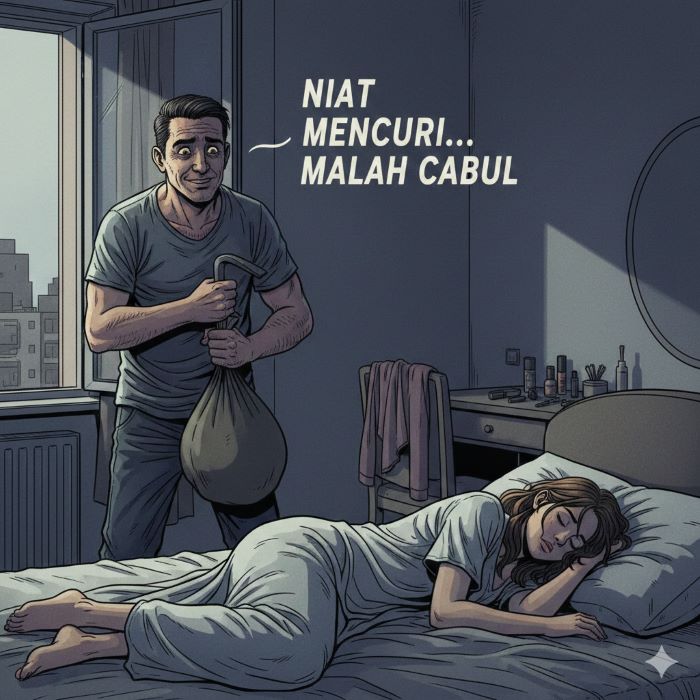 Ilustrasi: perbuatan cabul/Gemini AI