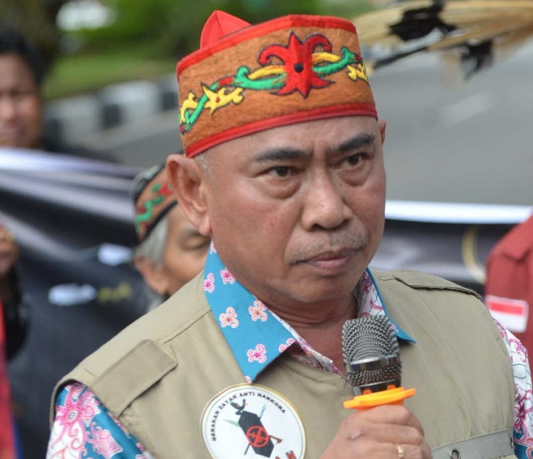 GERAKAN DAYAK: Sadagori Henoch Binti, yang akrab disapa Ririen Binti, menerima amanah sebagai Ketua Gerakan Dayak Anti Narkoba (GDAN).&nbsp;(GDAN/Radar Sampit)
