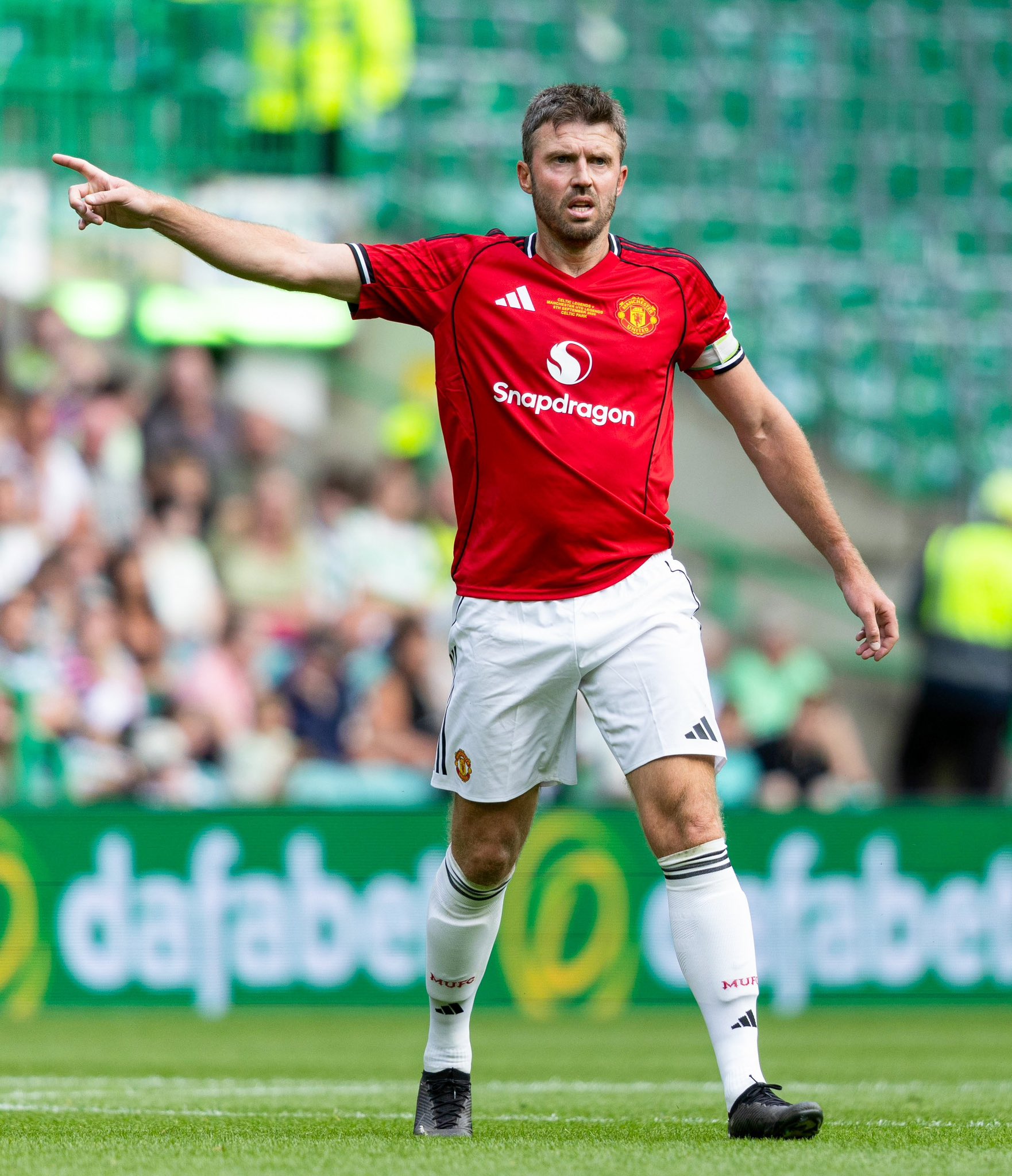 Michael Carrick saat masih bermain di Manchester United