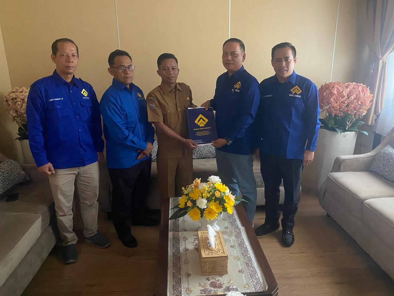 RESMI : Dewan Pimpinan Wilayah (DPW) Partai Gema Bangsa Provinsi Kalimantan Tengah resmi melaporkan keberadaan partai ke Badan Kesatuan Bangsa dan Politik (Kesbangpol) Provinsi Kalimantan Tengah, Seni