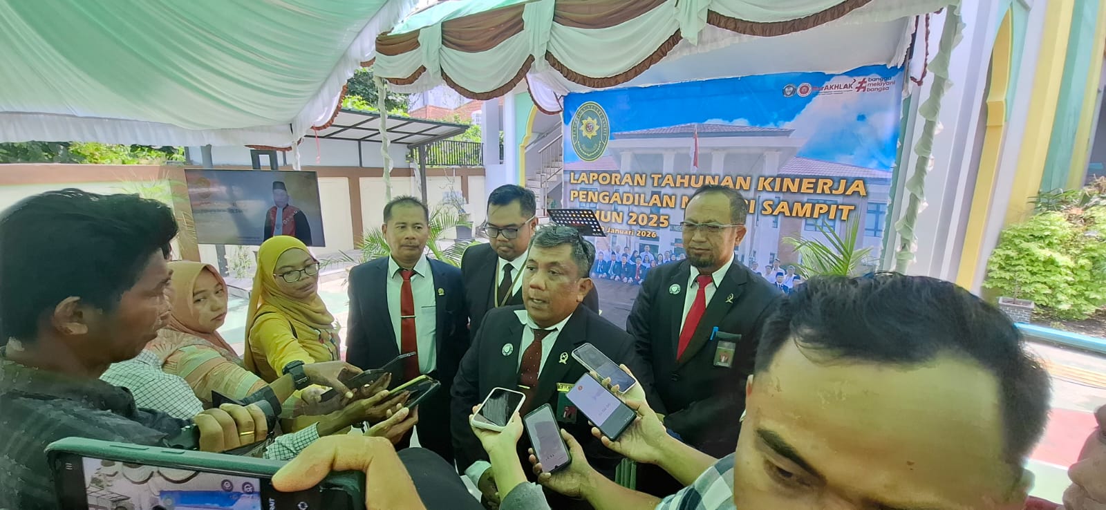 Ketua Pengadilan Negeri Sampit, Benny Octavianus