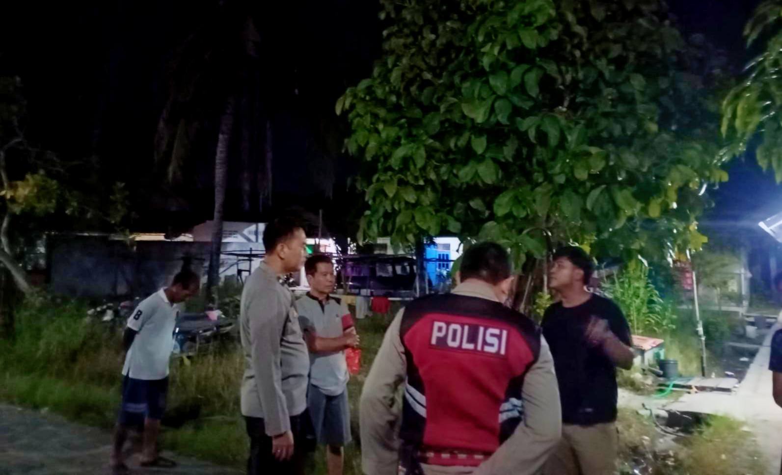 : Piket Patroli Motor (Patmor) Satuan Samapta Polresta Palangka Raya mengamankan barang bukti.
