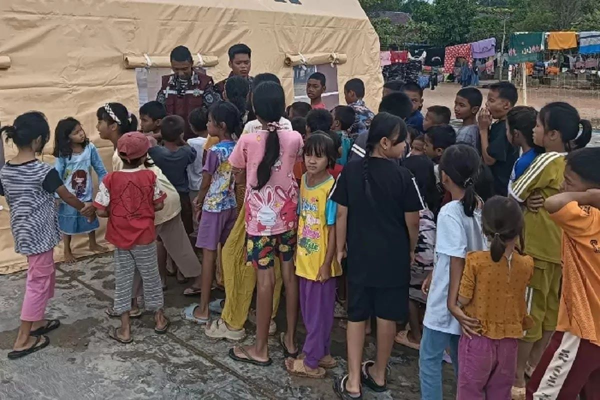Muhammadiyah Disaster Management Center (MDMC) fokus memberikan layanan dan bantuan yang sesuai dengan kebutuhan anak. (dok. MDMC)