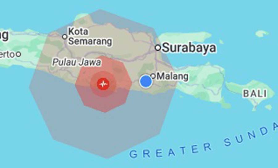 ilustrasi gempa hari ini