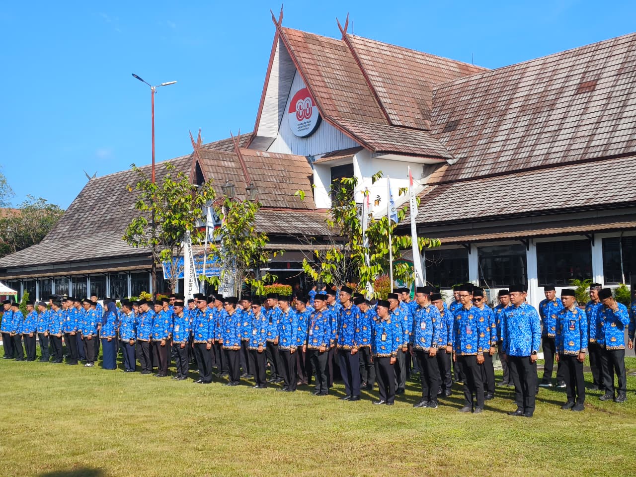 ASN di lingkungan Pemerintah Kabupaten Kotim. (Akbar/Radar Sampit)