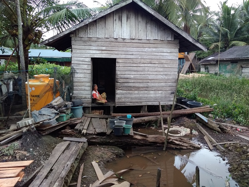 Gambaran kondisi warga di Kampung Palingkau, Desa Sei Ijum Raya Kecamatan Mentaya Hilir Selatan, Kabupaten Kotim