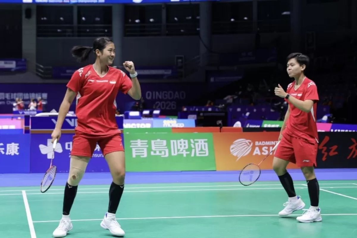 Tim Putri Indonesia menang dramatis 3-2 atas Thailand setelah sempat tertinggal dua kali di semifinal BATC 2026. (Dok. PBSI)