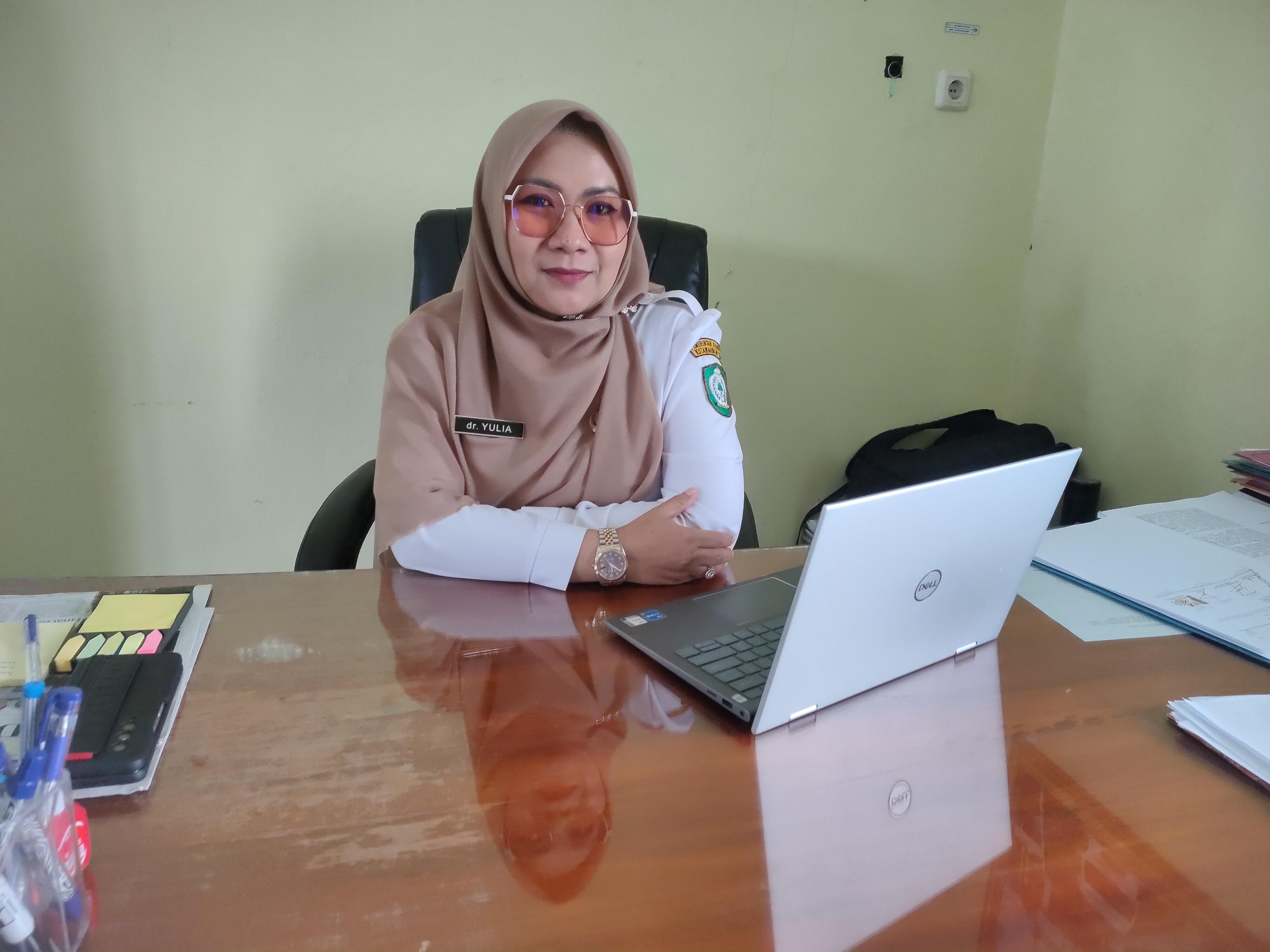 Direktur RSUD dr Murjani Sampit, dr Yulia Noviany