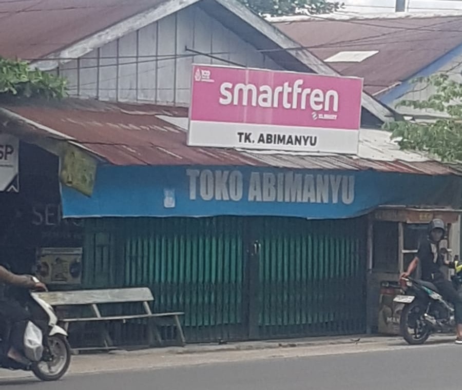 Toko Abimanyu, di simpang L, Jalan Ahmad Yani, Kelurahan Baru, Kecamatan Arsel, Kabupaten Kotawaringin Barat, Senin (9/2) (tyo/radar sampit)