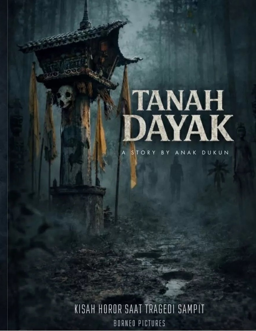 Poster film tanah dayak