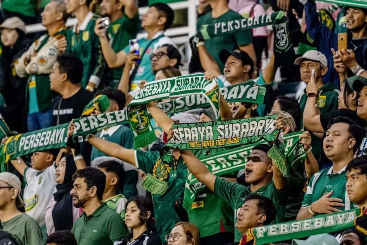 Bonek akan jadi energi tambahan Bernardo Tavares saat Persebaya Surabaya jamu Bhayangkara FC. (Persebaya)