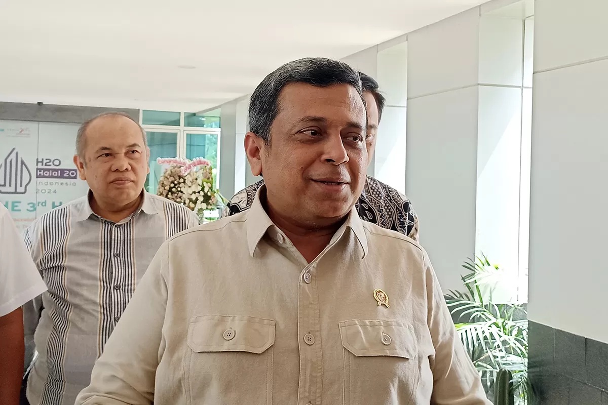 Kepala BPJPH Haikal Hassan (Hilmi Setiawan/Jawa Pos)