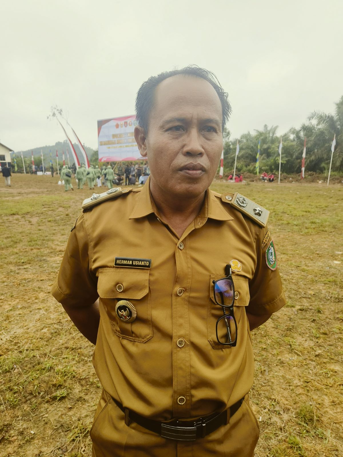 Kepala Desa Bukit Indah Herman Usianto