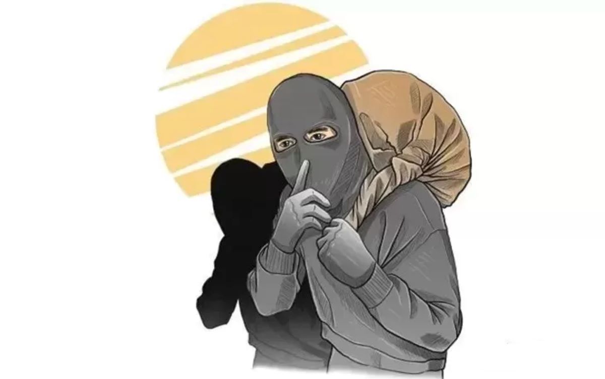 Ilustrasi pelaku kejahatan