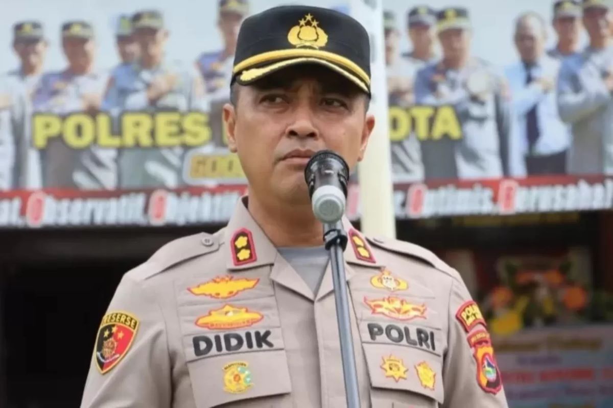 Kapolres Bima Kota Nonaktif AKBP Didik Putra Kuncoro.