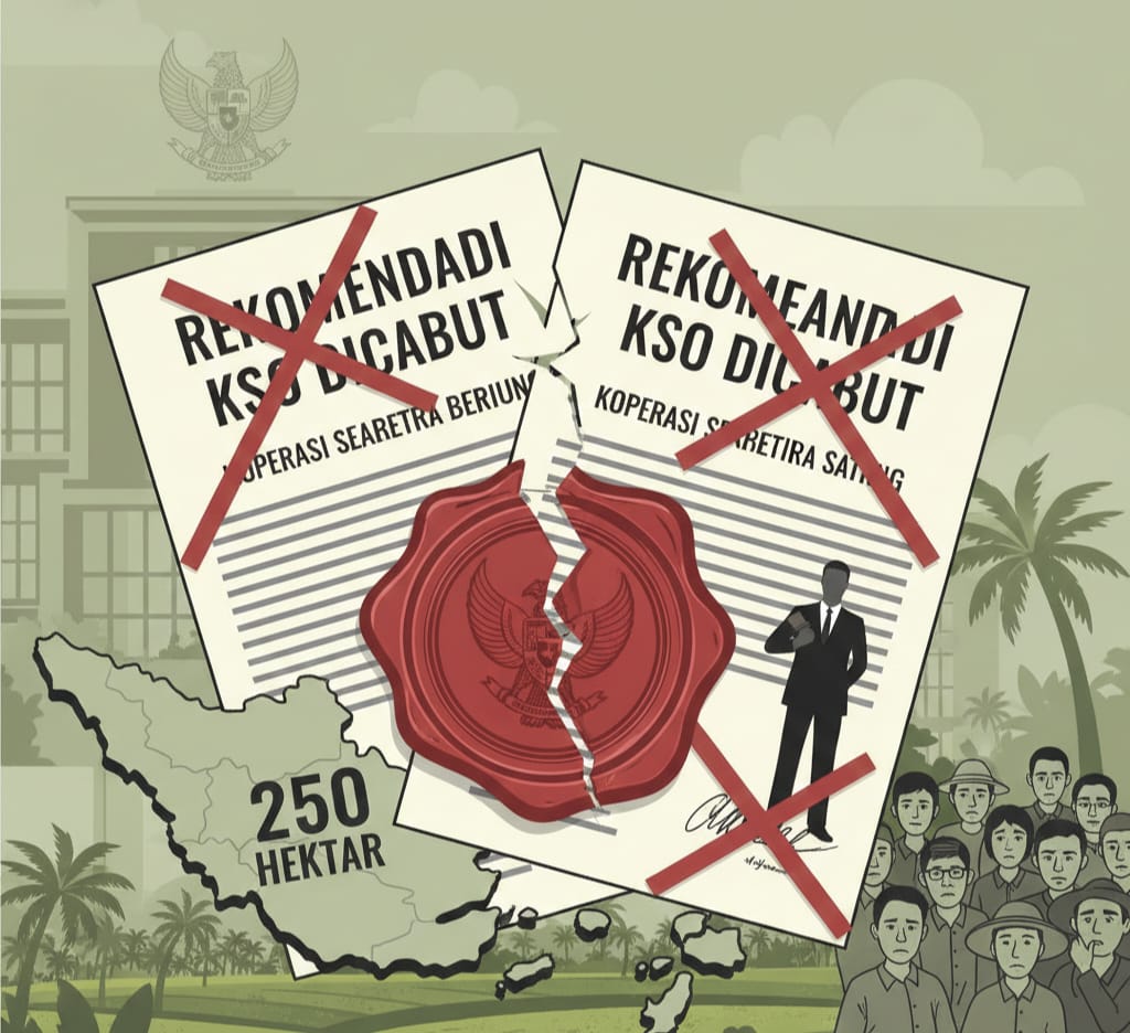 Ilustrasi Pencabutan KSO (AI)