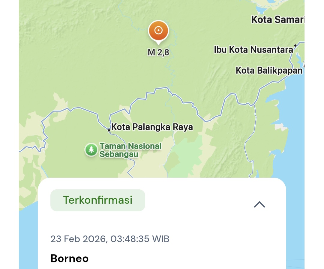 Ilustrasi laporan gempa (bmkg)