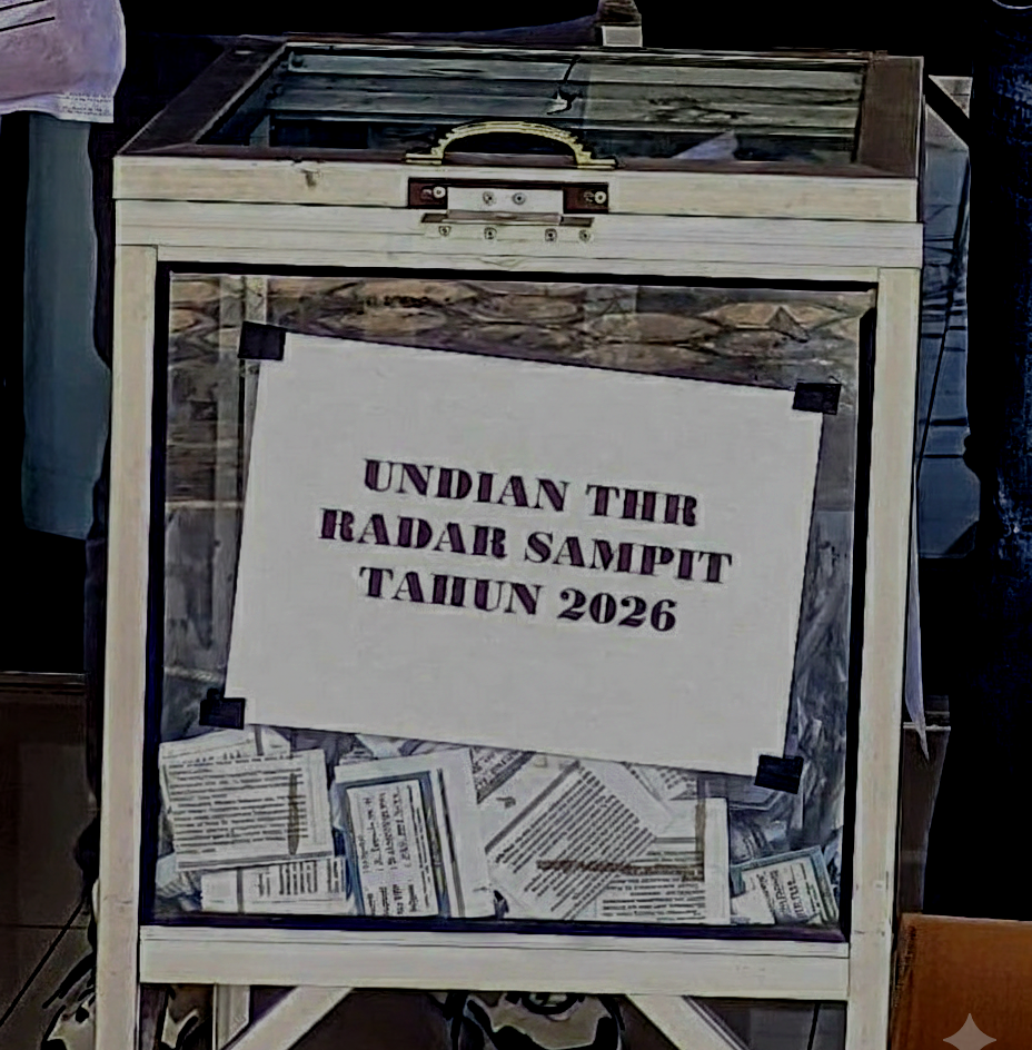 Kotak tempat kupon Program Berkah Ramadan Undian THR 2026