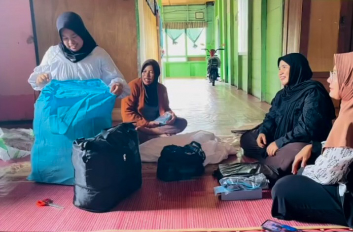 Seorang penyandang disabilitas asal Seruyan kembali ke keluarga, difasilitasi Dinas Sosial (Dinsos) Seruyan, Rabu (25/2).