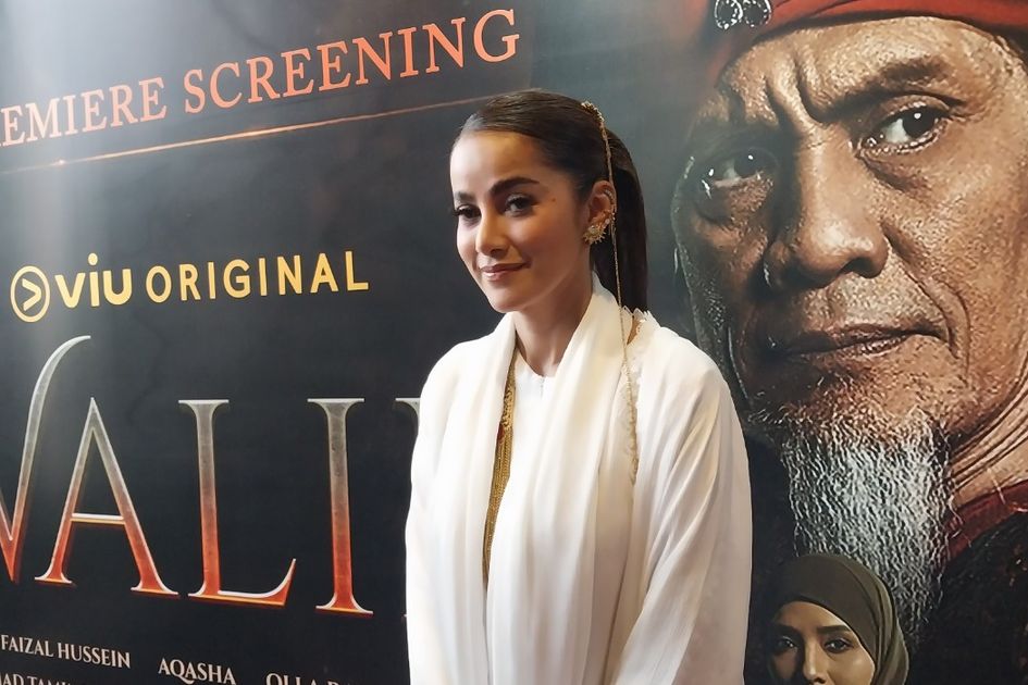Olla Ramlan saat acara jumpa pers peluncuran serial Walid 2, baru-baru tadi di Jakarta.