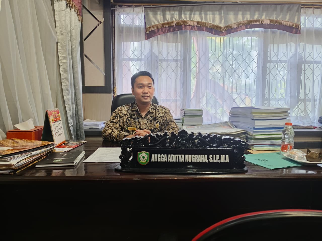 Ketua Komisi I DPRD Kotim, Angga Aditya Nugraha menegaskan, kepolisian harus mampu memberikan rasa aman dan nyaman kepada masyarakat.   (Akbar/Radar Sampit)