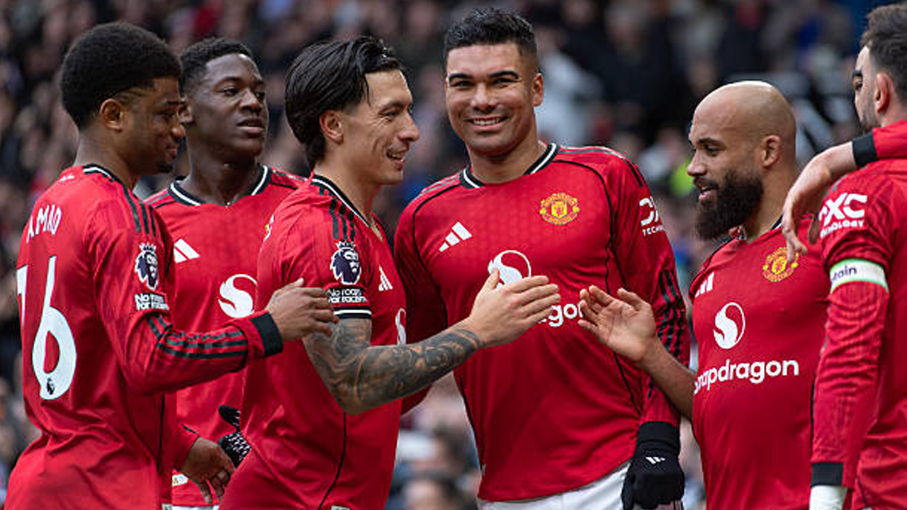 Skuad Manchester United masih dalam tren positif dalam 7 laga di Premier League belakangan ini.  
