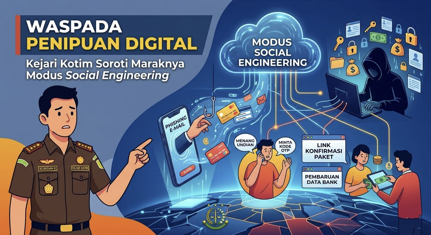 Ilustrasi waspada penipuan