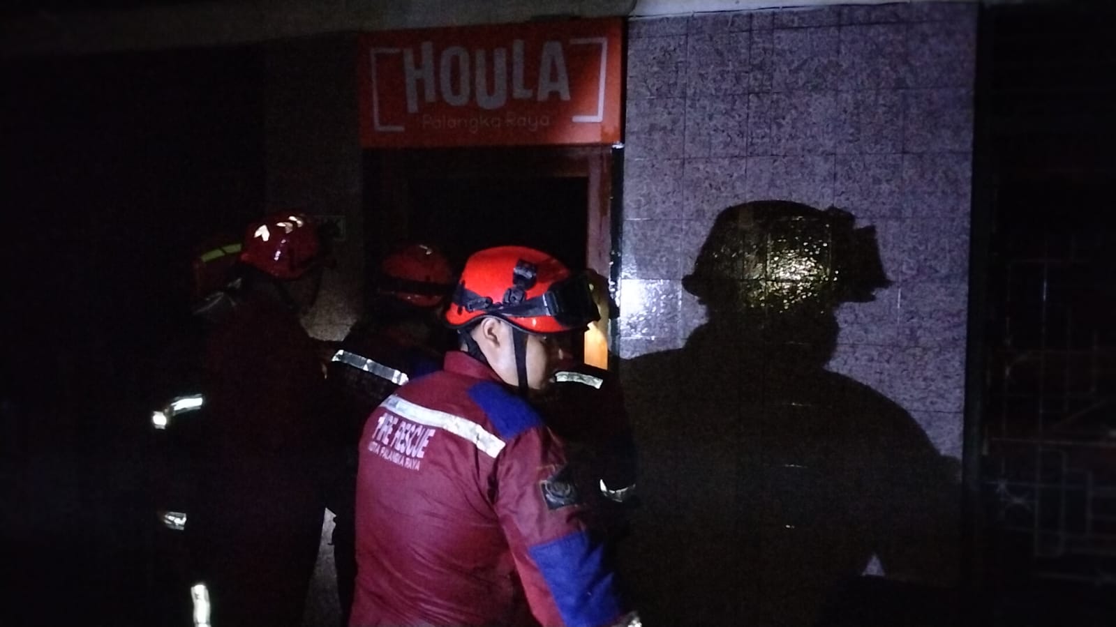 Kafe Houla Palangka Raya, yang terbakar Rabu (4/3) dini hari