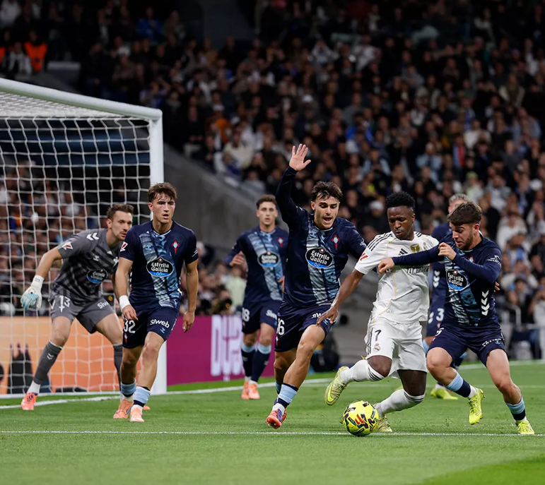 Pertemuan Real Madrid dan Celta Vigo diawal kompetisi La Liga musim 2025/2026, yang dimenangkan Celta Vigo.