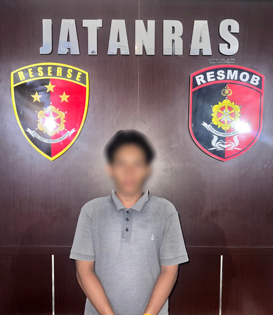 DITANGKAP: spesialis pecah kaca mobil di Palangka Raya. (Polresta/Radar Sampit)
