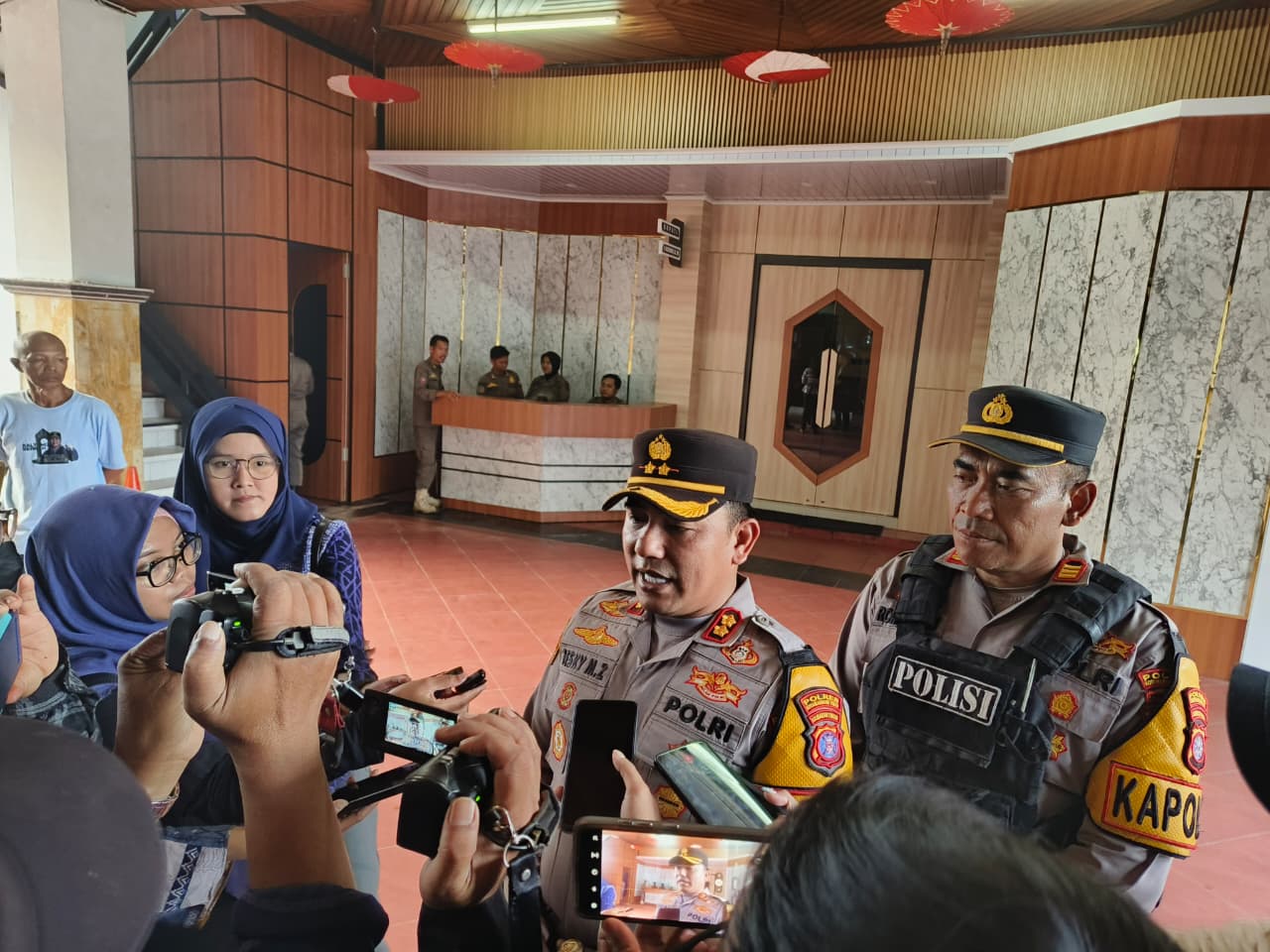 Kapolres Kotim, AKBP Resky Maulana Zulkarnain menegaskan, layanan penitipan kendaraan tersebut diberikan secara gratis tanpa dipungut biaya apa pun.  (Akbar/Radar Sampit)