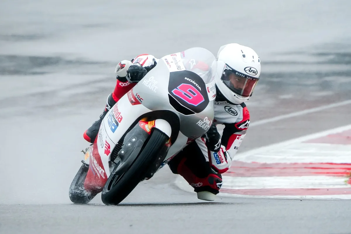 Veda Ega Pratama, pembalap asal Indonesia yang turut serta di Moto3/MotoGP Brasil, akhir pekan nanti.